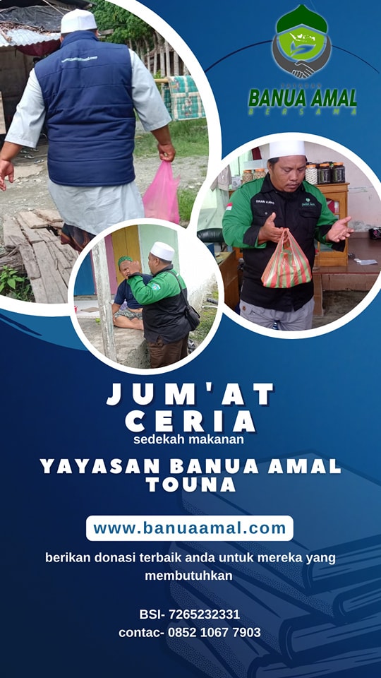 JUM’AT CERIA, YAYASAN BANUA AMAL TOJO UNA – UNA