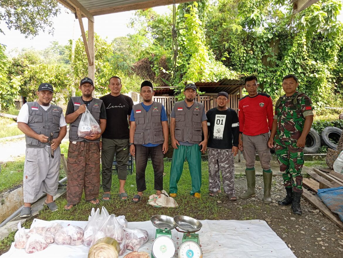 BERJALAN DENGAN LANCAR, PROGRAM QURBAN YAYASAN BANUA AMAL 1445 SELESAI DILAKUKAN