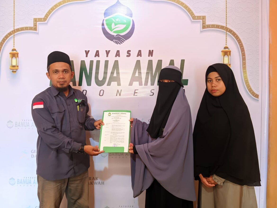 Upaya pemerataan penerima kemanfaatan program, Yayasan Banua Amal Indonesia Mengesahkan Kepengurusan Aksi Muslimah Peduli Poso Pesisir