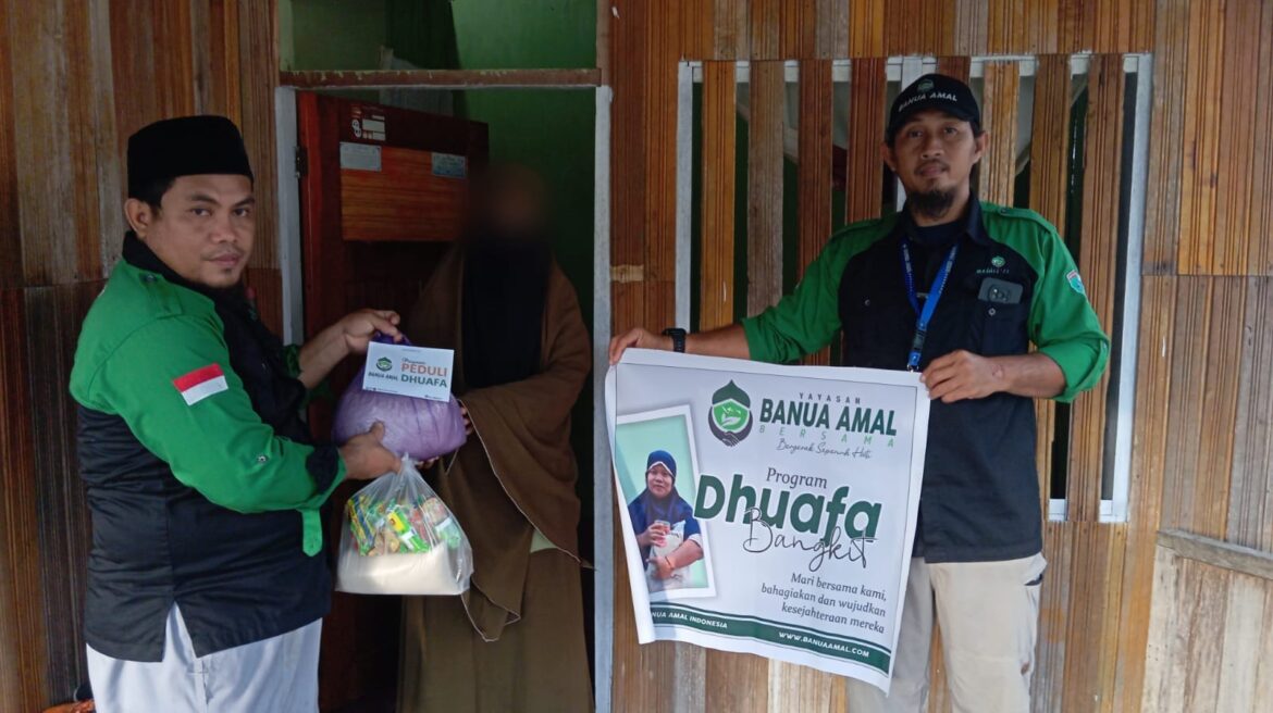 Yayasan Banua Amal Indonesia Salurkan Santunan bagi Sesama di Desa Labuan